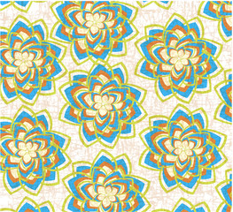 Drawing vector flower