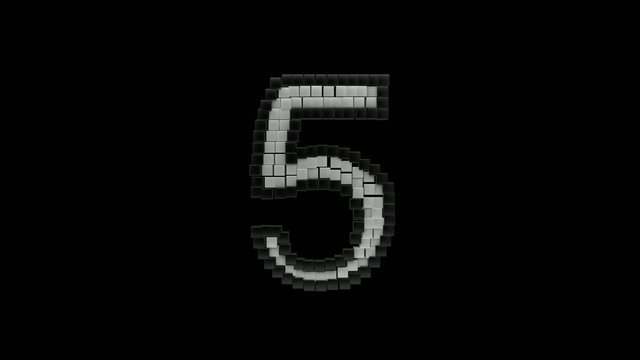 Countdown, Conto alla rovescia, intro, isolated