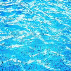 Water of pool