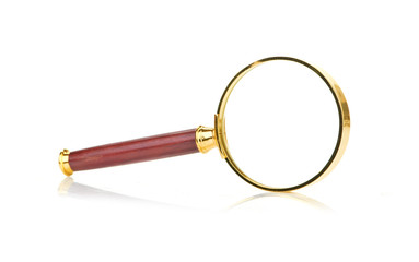 Retro magnifying glass