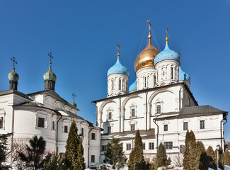 Fototapeta na wymiar Klasztor Novospassky, Moskwa, Rosja