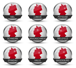 Vector Icons *** Städte Deutschland (4)