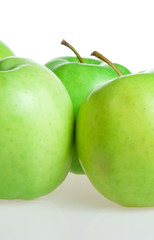 green apples