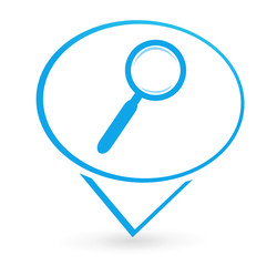 rechercher sur signet bleu