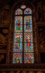 vitraux santa croce firenze