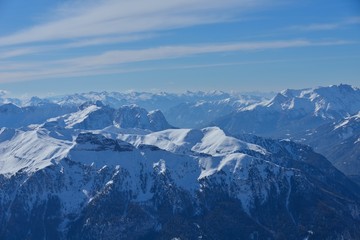 mountain winter nature