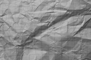 crumpled white paper as a background