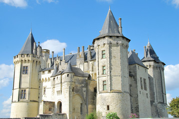 Fototapeta na wymiar Zamek Książąt Anjou, Saumur