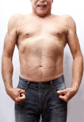 Naklejka premium Sucking In The Gut