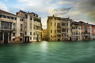 Fototapeta na wymiar Piękne Kanały w Wenecji. Włochy
