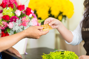 cashless - Flower purchase with credit card