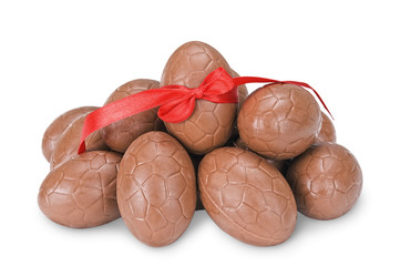 Naklejka premium Chocolate eggs