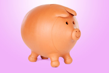 Orange Piggybank