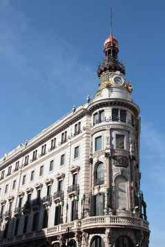 building in Madrid