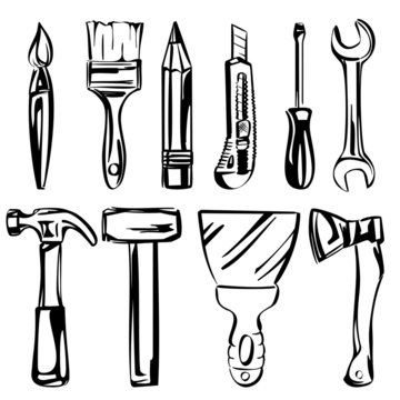 tools vector set