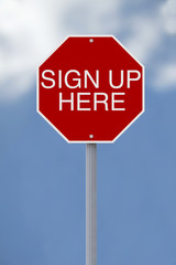 Sign Up Here