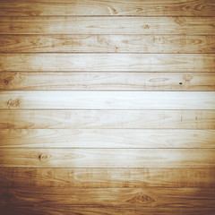 Vintage Brown wood plank wall texture background