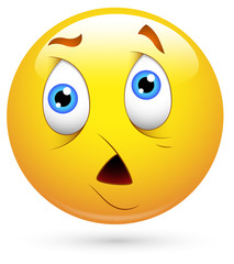 Smiley Vector Illustration - Sad Face