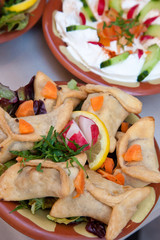 Samboussek à la viande