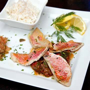 Filets de rouget &agrave; la proven&ccedil;ale