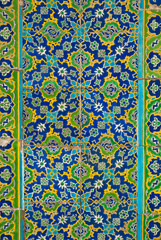 ornated tiles, arabian style