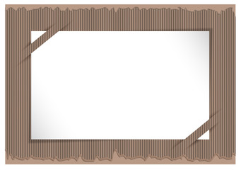 ticket with corrugated