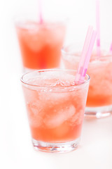 Glasses Of Frozen Cocktail