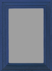 old wooden colorful photo frame