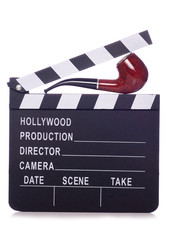detective movie clapper