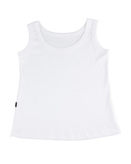 Casual white singlet for your relaxing day