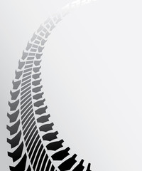 tire track background