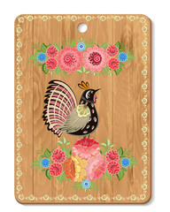 Decorated cutting board