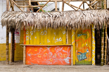 Storefront in beach town