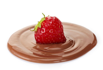 strawberry and chocolate