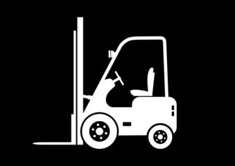 Lift truck icon