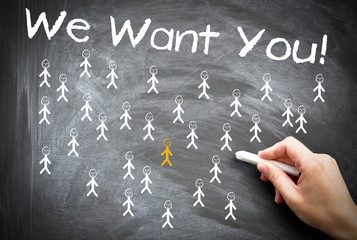 We want you