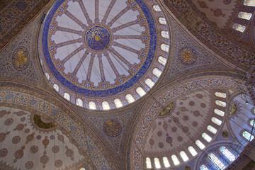 Naklejka premium Sultanahmet Mosque, Istanbul, Turkey
