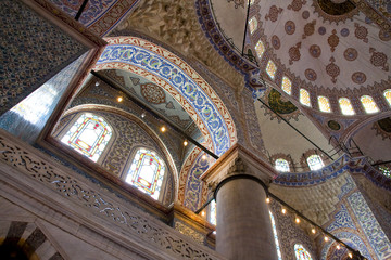 Obraz premium Sultanahmet Mosque, Istanbul, Turkey