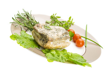 Bacon with vegetables