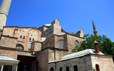 Byzantine architecture of the Hagia Sophia