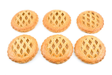 Cookies with apricot jam