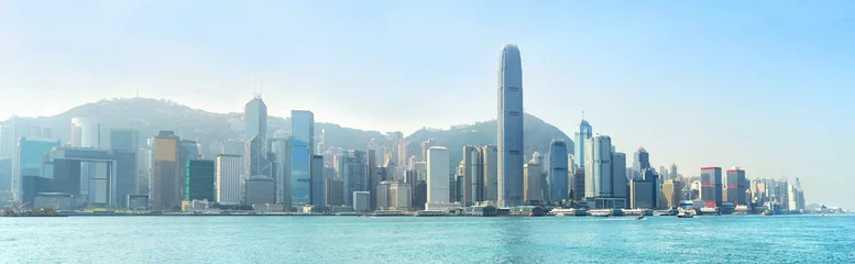 Cercles muraux Hong Kong Hong Kong moderne