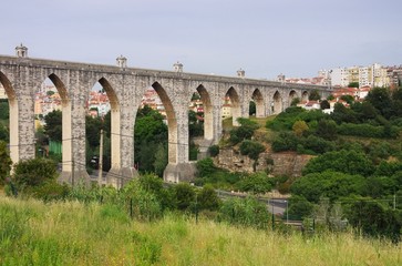 Obraz premium Lissabon Aquaedukt - Lisbon Aqueduct 01