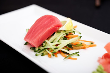 Tuna sashimi