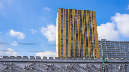 Residential blocks in the center of Katowice