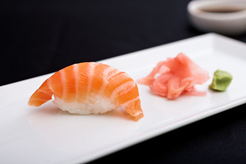 Salmon sushi