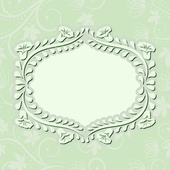 light green background