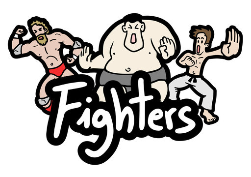 Cartoon fighters