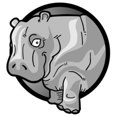 Fat hippo