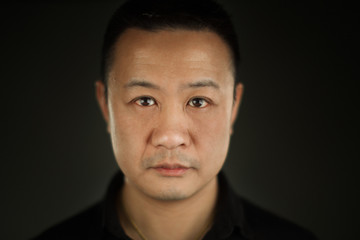 Obraz premium A close up of a young Asian man